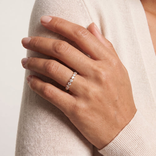 Éclat Orbit Ring 18 Yellow Gold