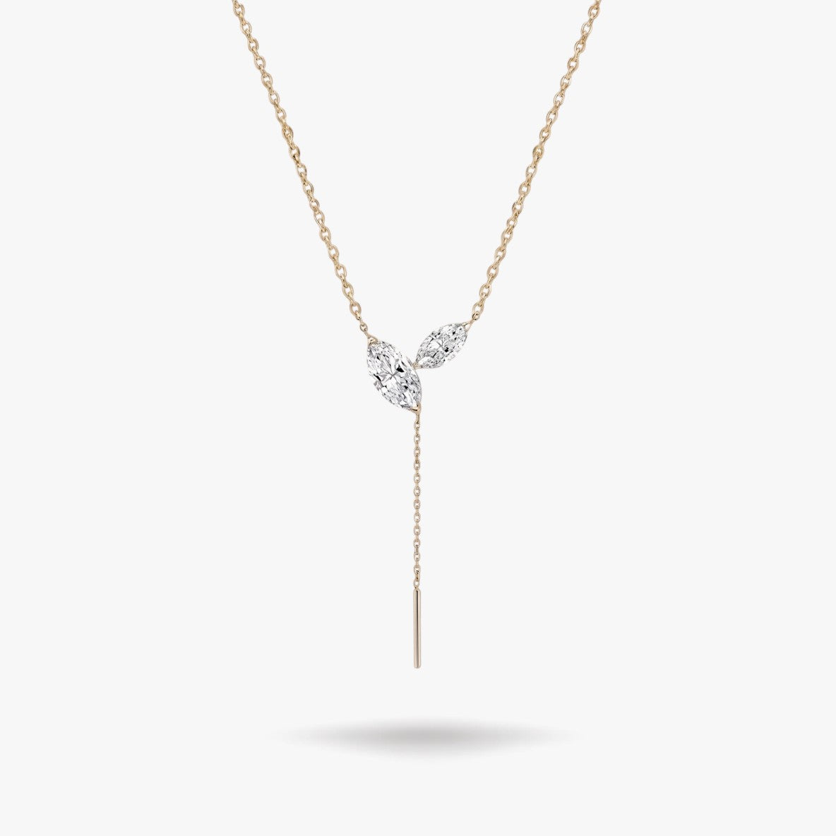 Élan Marquise Lariat Necklace