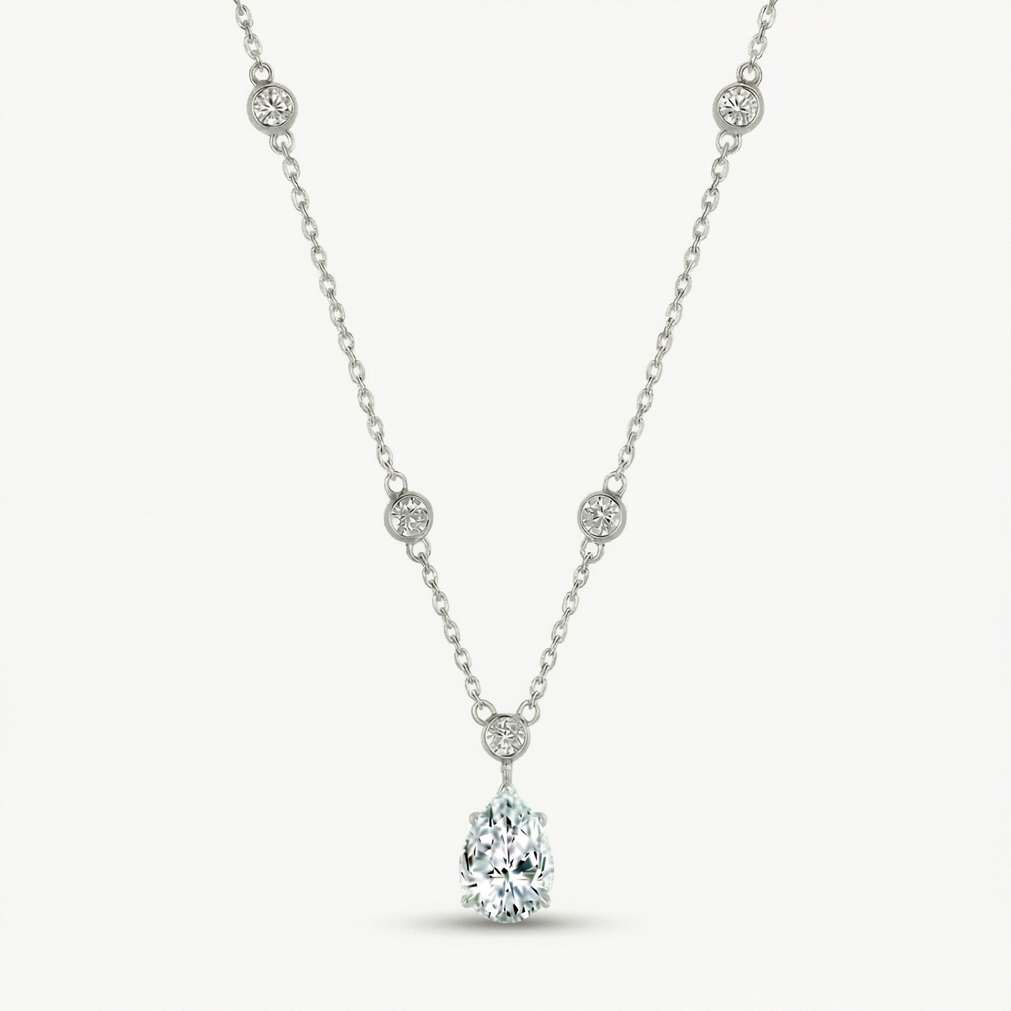 Lueur 1ct Drop Necklace